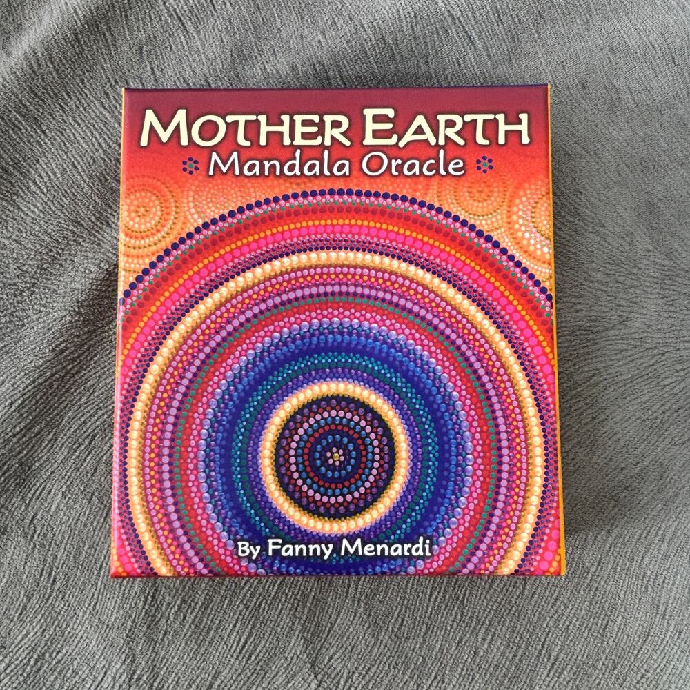 Mother Earth Mandala Oracle Book & 44 Cards by Fanny Menardi